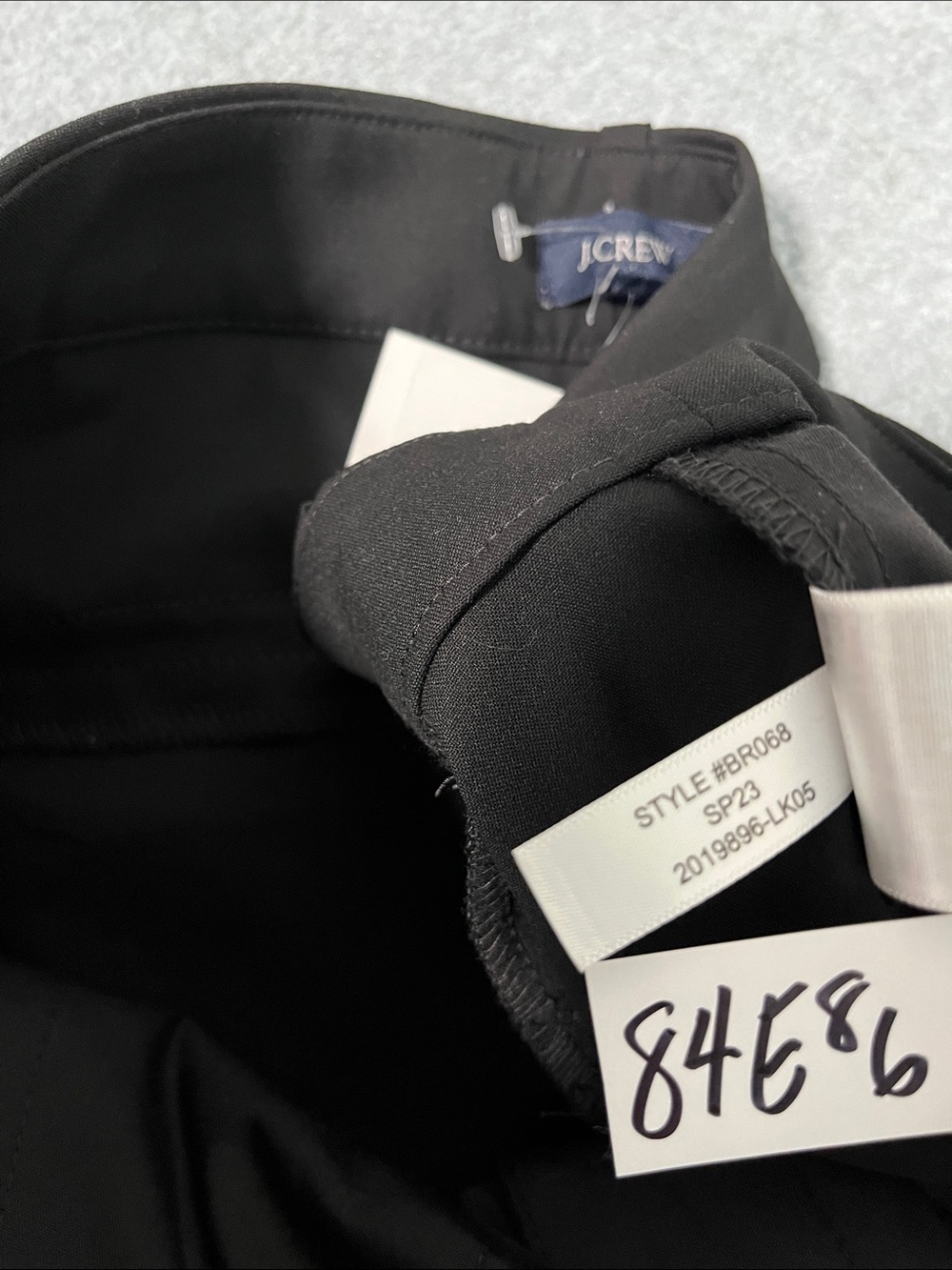 J. Crew Black Wide-Leg Dress Pants Womens 12 Preppy Academia Office Career - Picture 7 of 13